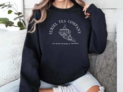 Suriel Tea Company Embroidery Sweatshirt