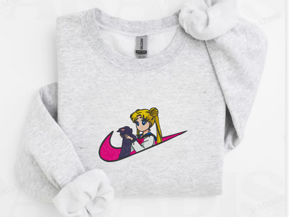 Cosmic Guardian Embroidered Sweatshirt