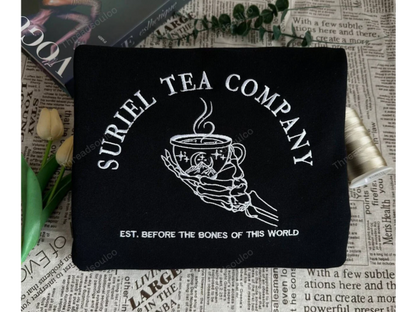 Suriel Tea Company Embroidery Sweatshirt