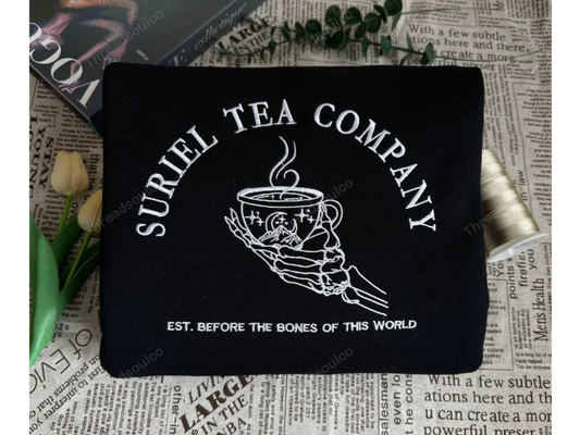 Suriel Tea Company Embroidery Sweatshirt