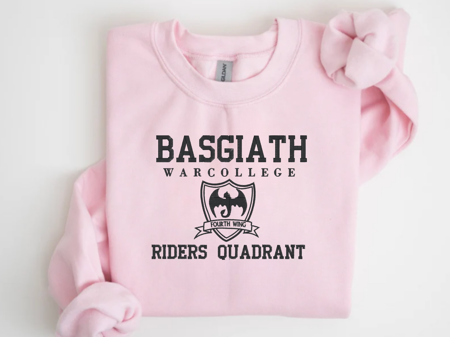 Basgiath War College Embroidery Sweatshirt