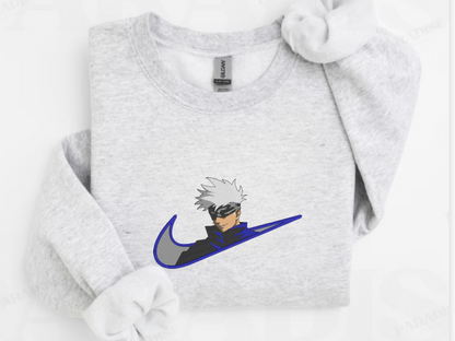 Gojo Swoosh Embroidery Sweatshirt