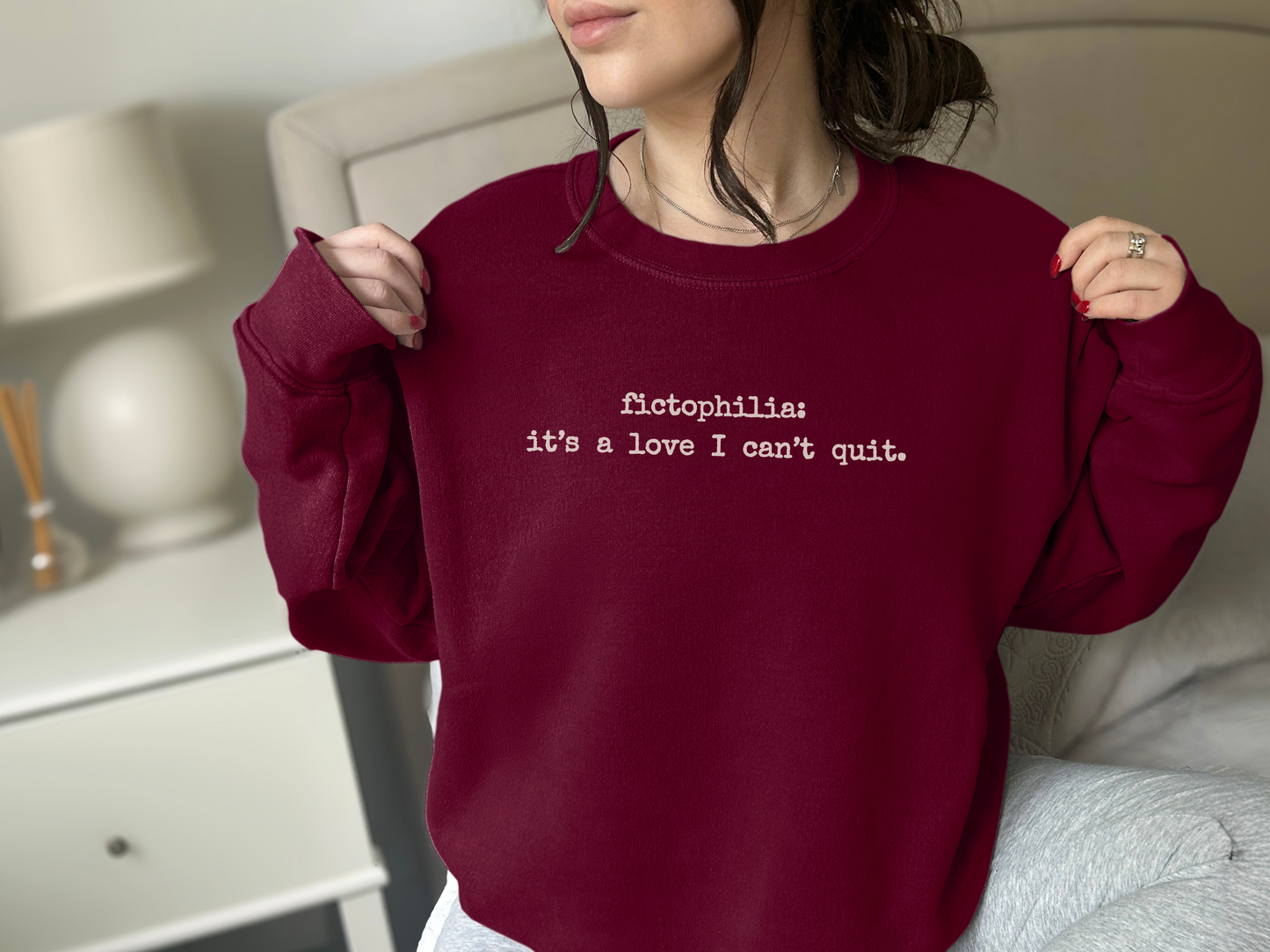 Fictophilia Sweatshirt – For True Book Lovers