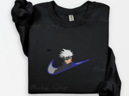 Gojo Swoosh Embroidery Sweatshirt