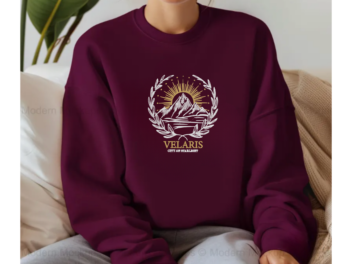 Velaris Embroidery Sweatshirt